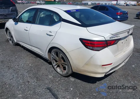 2020 Nissan Sentra Sr Xtronic Cvt z USA, uszkodzony, nr VIN 3N1AB8DV7LY271721